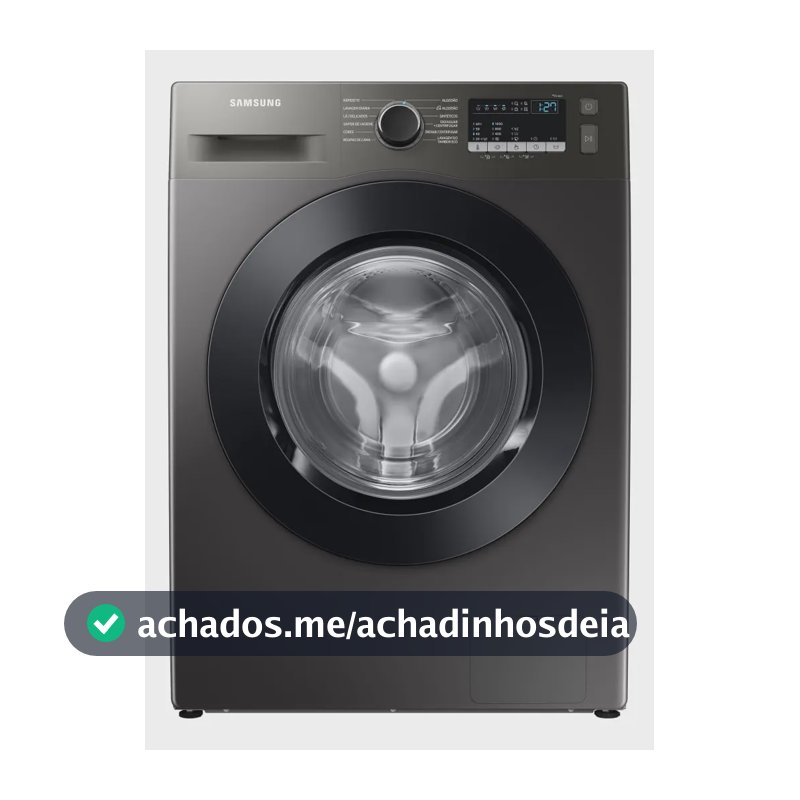 Lavadora Digital Inverter Samsung WW11T Inox 11kg