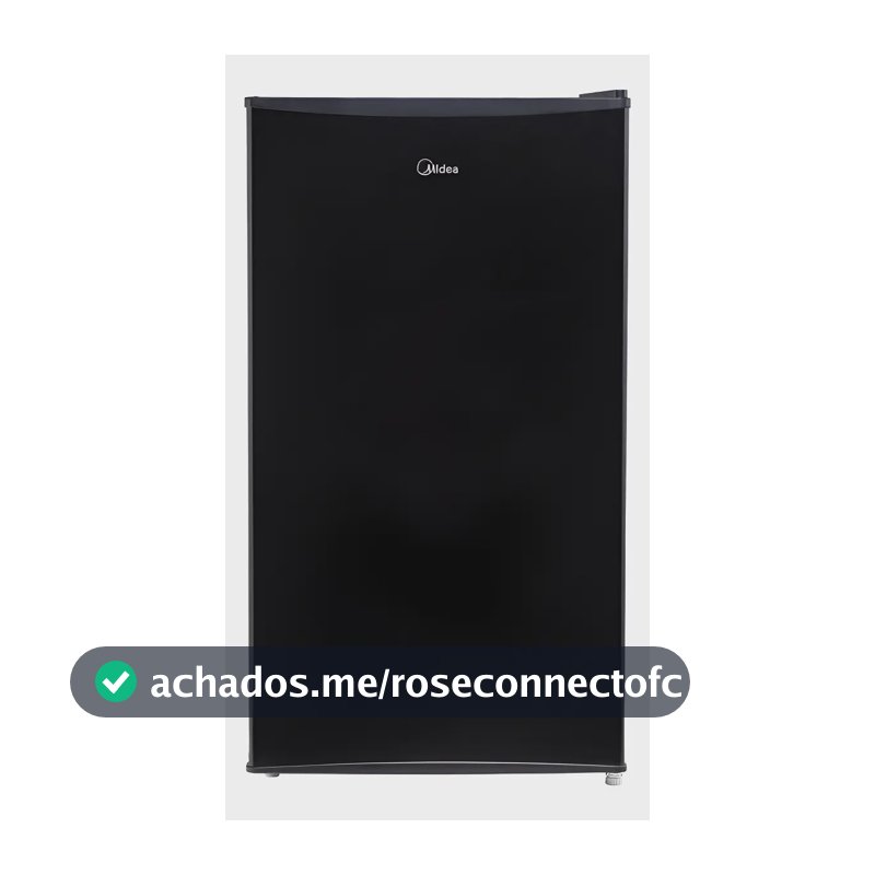 Frigobar 93 Litros Black Edition Inverter Bivolt Midea Preto 110v/220v