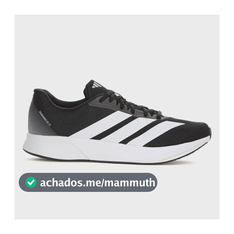 Tênis adidas Duramo Rc2 Casual Confortável Preto 37 Br