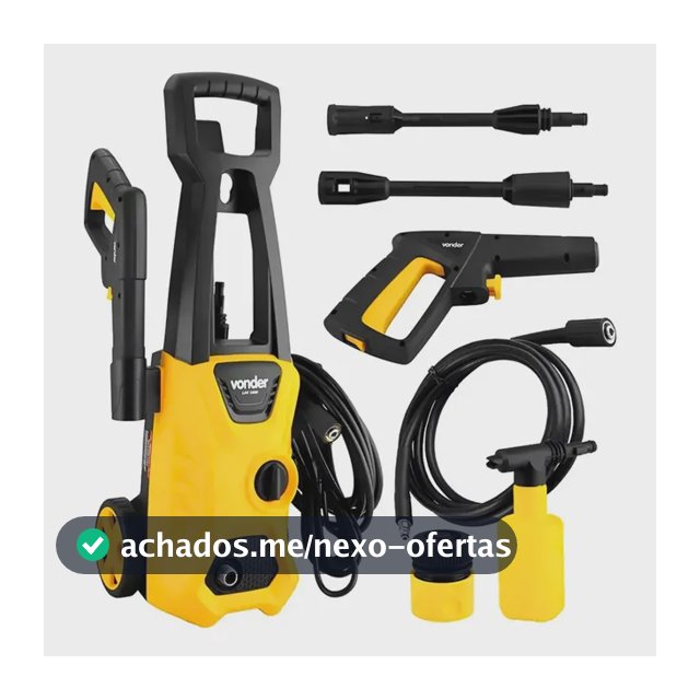 Lavadora de alta pressão LAV 1600, 1.600 lbf/pol² VONDER