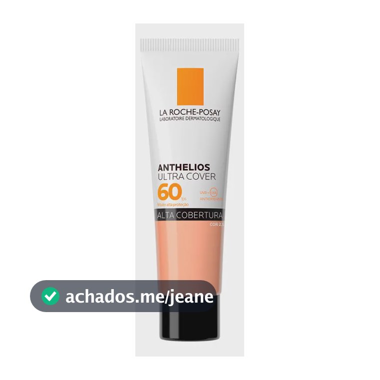 Protetor Solar Facial com Cor FPS 60, Anthelios Ultra Cover La Roche-Posay, 30g