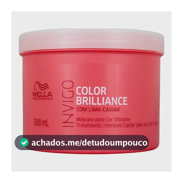 Máscara Capilar Invigo Color Brilliance 500ml Wella Professionals