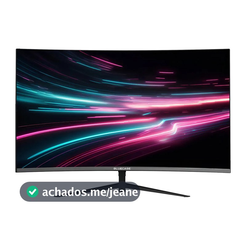 Monitor Gamer 27 Preto Curvo Nyx Full Hd 100hz Bluecase
