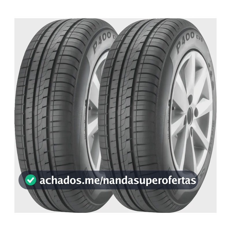 Kit de 2 pneus Pirelli P400 EVO P 175/65R14 82 T