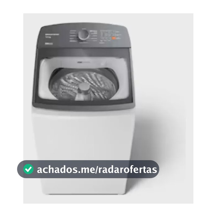 Máquina De Lavar Bwf14ab 14kg Smart Sensor Ciclo Brastemp - Branco