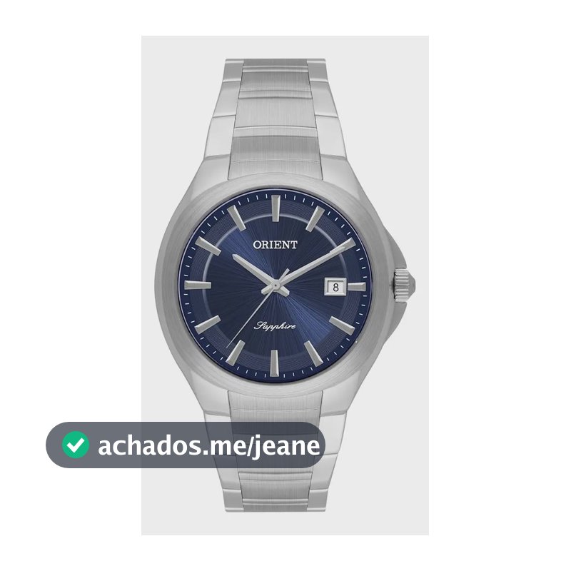Relógio Orient Masculino Ref: Mbss1494 D1sx Social Prateado