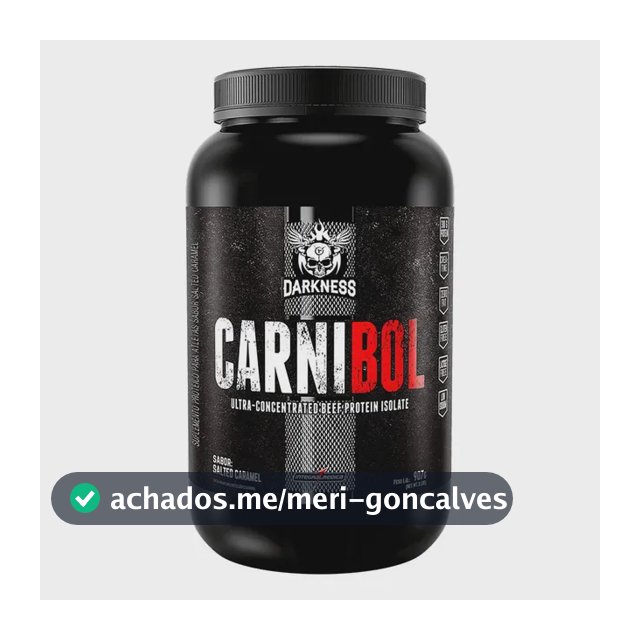 Carnibol Whey 900g Sabores - Darkness / Integralmédica