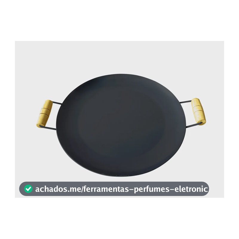 Tacho De Disco Arado Bifeteria Chapa Com Alças Aço Reforçado Arredondada