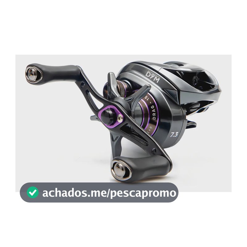 Carretilha Daiyama Kodama 7 Rolamentos 7.3:1 Direita Drag 10kg