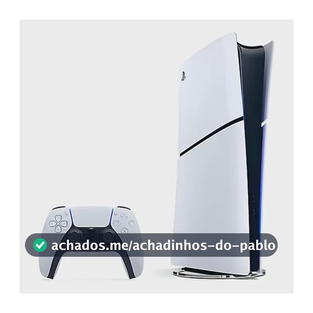 Console PlayStation® 5 Slim Edição Digital 825 GB Branco - Sony