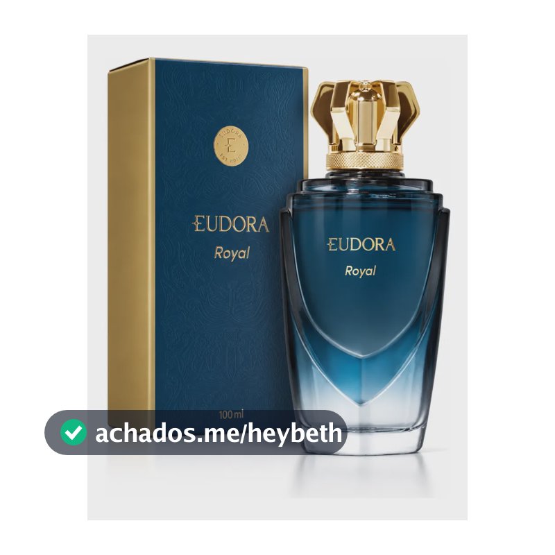 Eudora Royal Perfume Masculino Desodorante Colônia 100ml