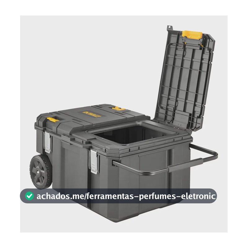 Caixa de Ferramentas Contractor Dewalt Modelo DWST17871 Organizador Empilhável Capacidade de 50kg