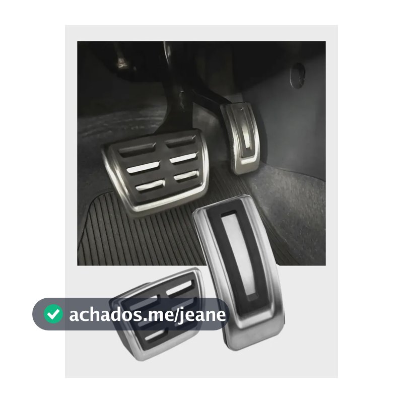 Pedaleira Golf Virtus Polo T-cross Nivus Taos Audi A3 Tera