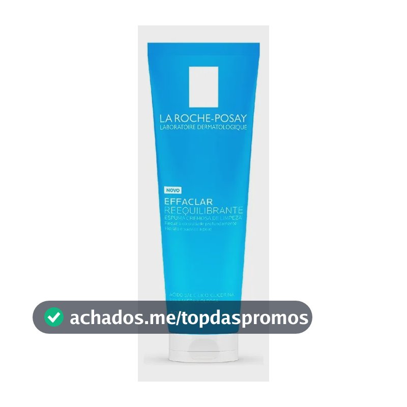 Espuma de Limpeza Antioleosidade Effaclar Reequilibrante La Roche-Posay 100g