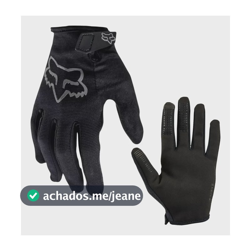 Luva Feminina De Ciclismo Fox Racing Bike Bmx Downhill Preto S(p)