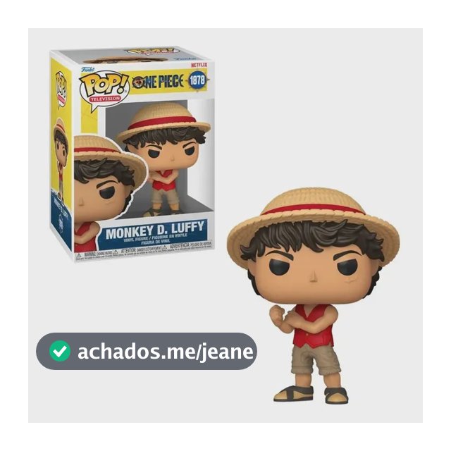 Boneco Funko Pop! One Piece Live Action - Monkey D. Luffy