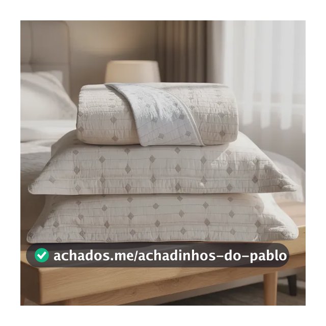 Cobre Leito Edredom Dupla Face Casal King Size 3,10m Percal
