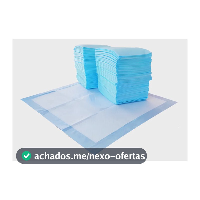Tapete Sanitário Higienico Absorvente Descartavel Slim Pet Cães Cachorro 80x60 50 Unidades