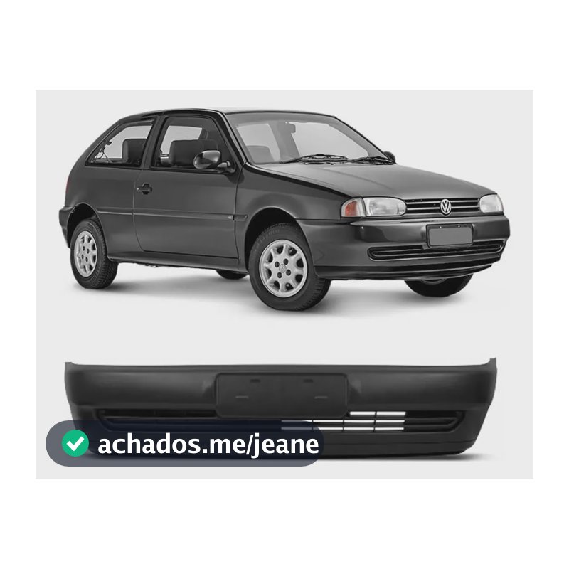 Parachoque Gol Bola G2 95/99 Dianteiro Savei. Parati 1 Linha