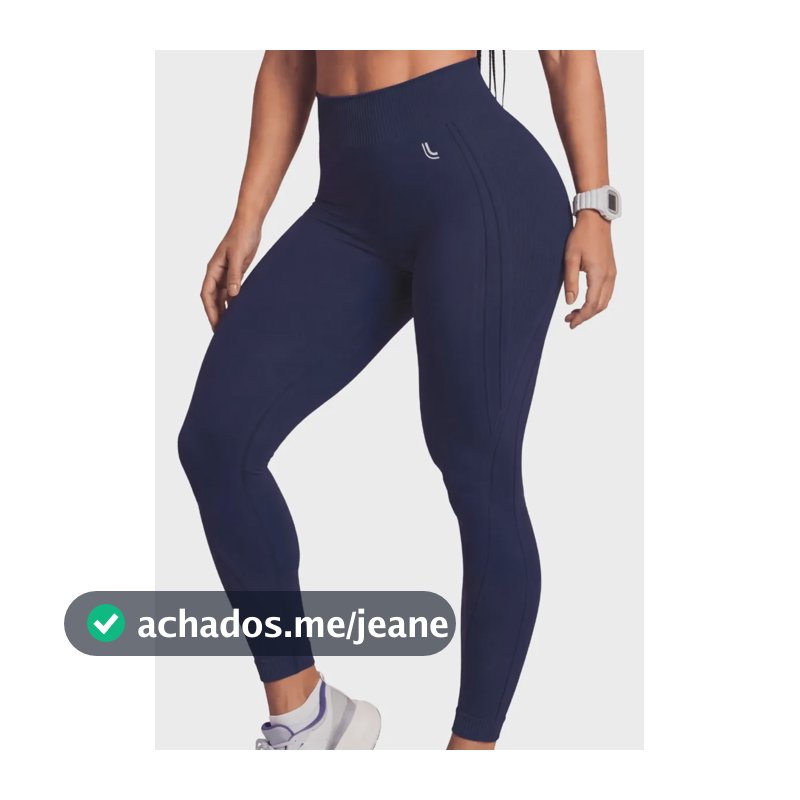 Legging Lupo Original Poliamida Texturizada Ar Sem Costura Marinho Legging Academia Fitness P
