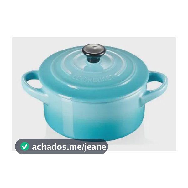 Mini Cocotte Le Creuset Azul Caribe 10 Cm