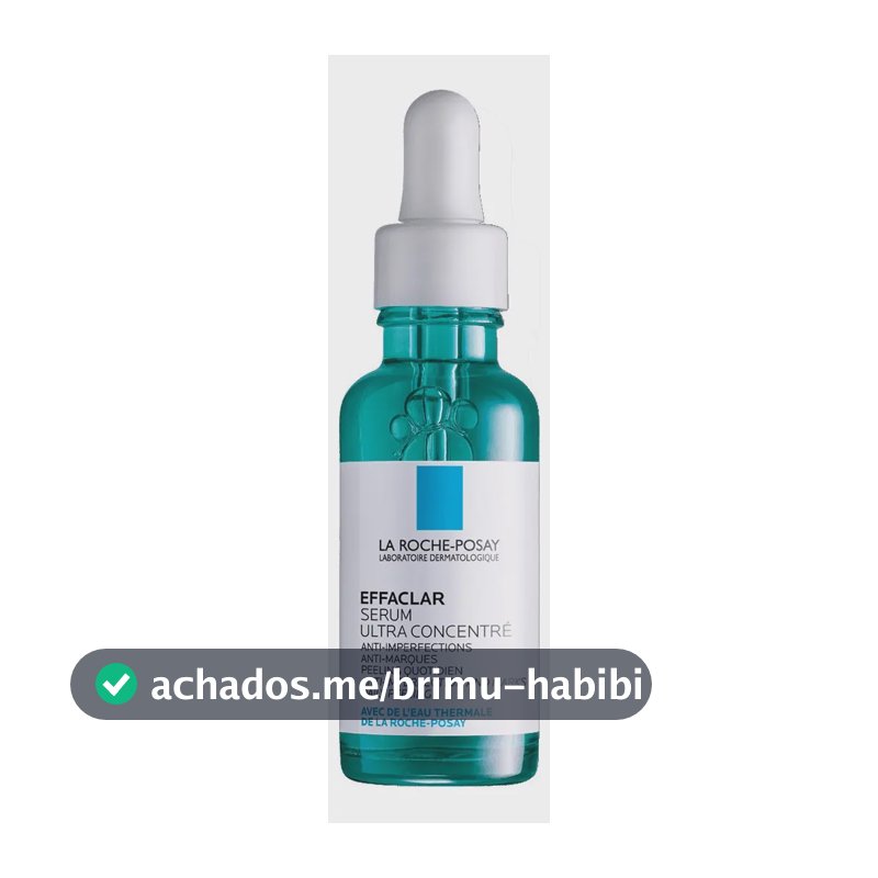 Sérum Ultra Concentrado La Roche Posay Effaclar noite para pele grasa de 30mL 30g 30 màs anos