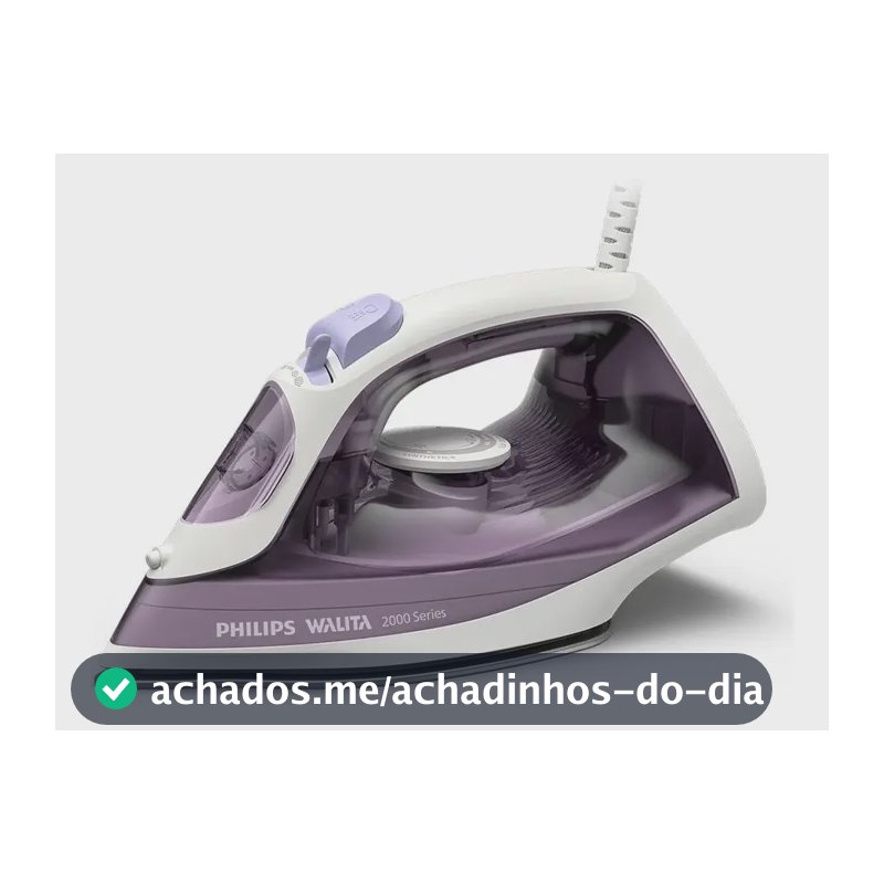 Ferro A Vapor DST2020/32 Série 2000 1400W Lilás Philips Walita 127v