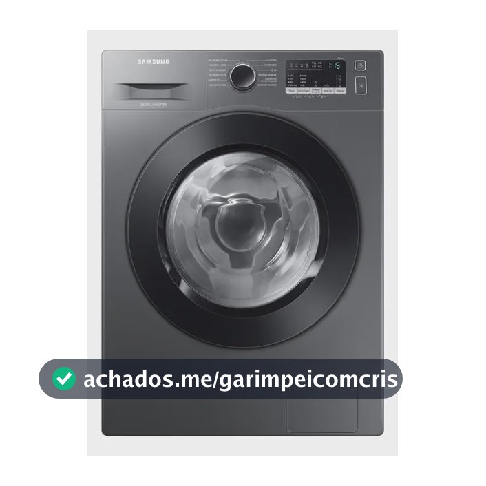 Lava E Seca Samsung Wd11m Com Digital Inverter Inox 11kg Cor Inox look