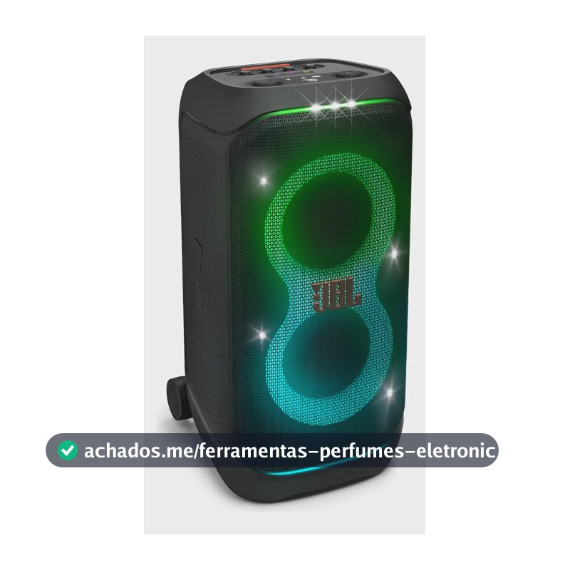 Caixa De Som Partybox Stage 320 Jbl Jblpbstage320br  Preto Preto 127/220v