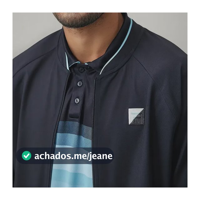 Jaqueta Fila Masc Fusion Pt/az