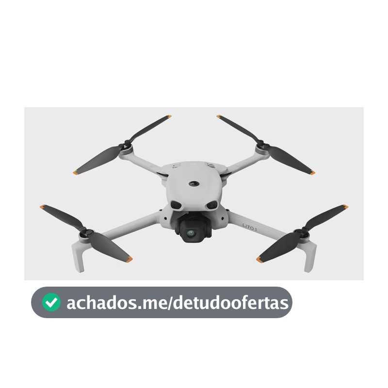 Dji Lito 1, Drone Com Câmera 4k, Activetrack Branco