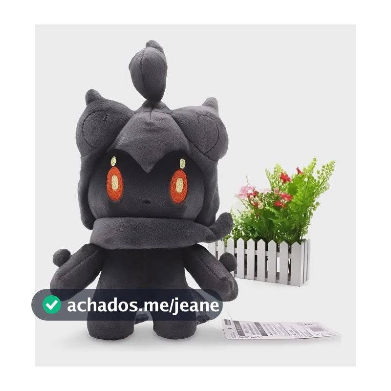 Marshadow Pelúcia Pokémon Center Japão Original 22cm