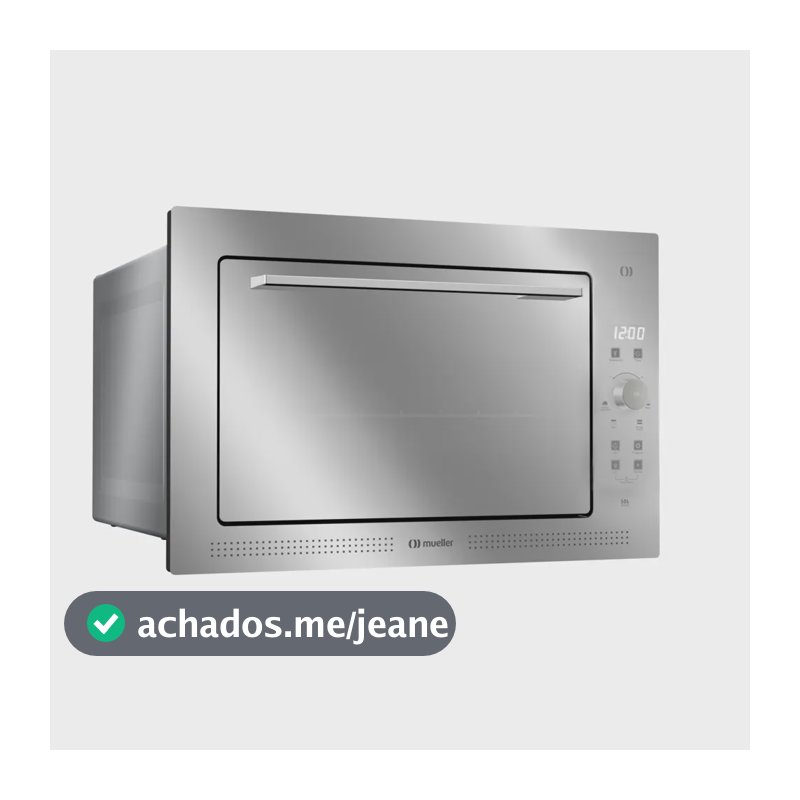 Forno Elétrico De Embutir Digital Mueller 50 Litros Espelhado Mfe50l