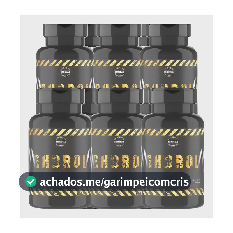 10 Ghdr0l - Ghmuscle Sem Sabor