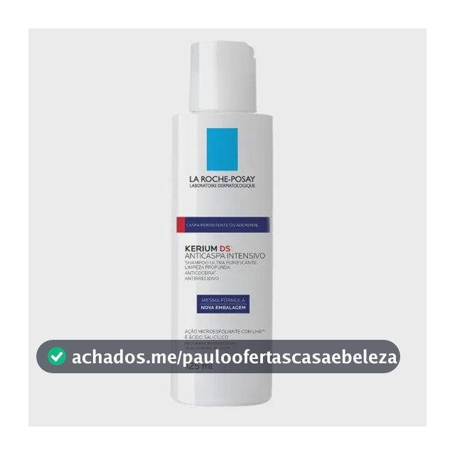 Shampoo Anticaspa Intensivo Kerium DS 125ml La Roche-posay