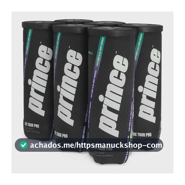 Bola De Tênis Prince Nx Tour Pro Pack Com 06 Tubos
