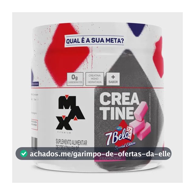 Creatina Max Titanium 7 Belo em pó x 300g