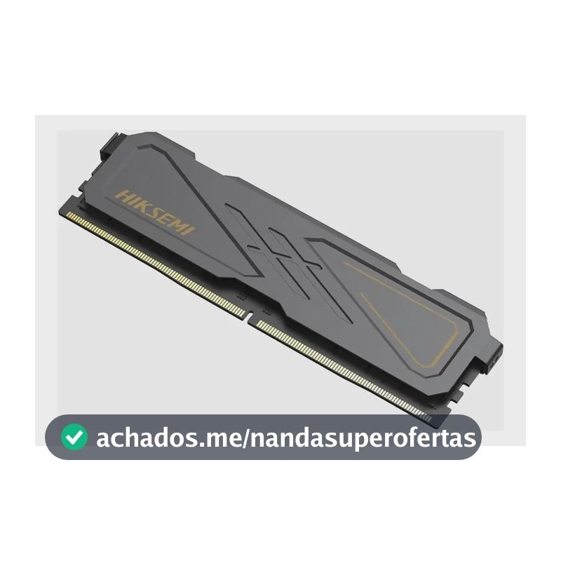 Memória Hiksemi Armor, 16gb (1x16gb), Ddr4, 3200mhz, Preto
