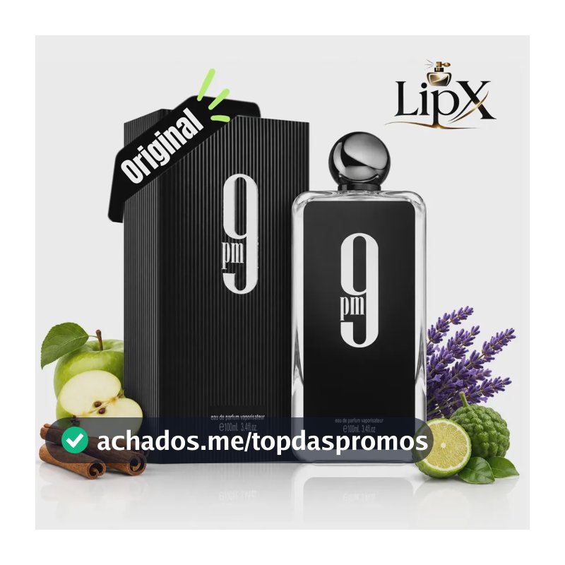 Perfume Árabe 9pm Afnan Masculino 100ML