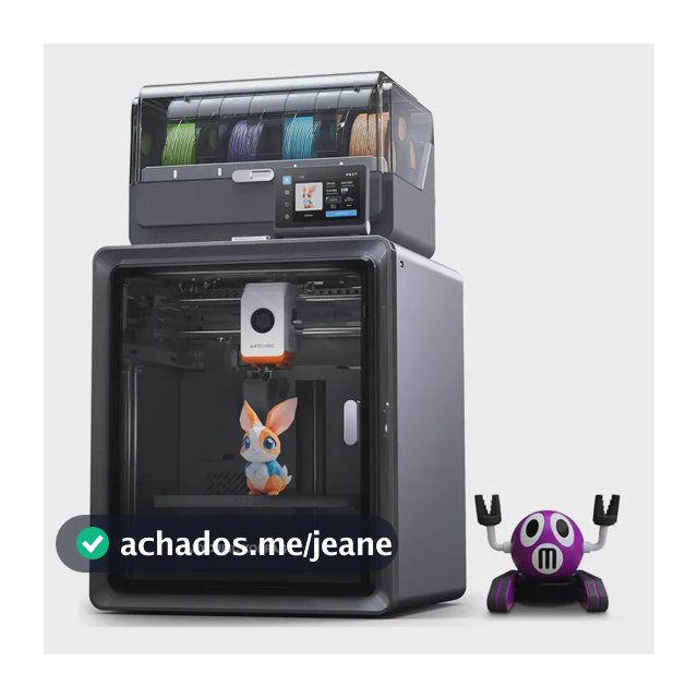 Impressora 3d Anycubic Kobra S1 V2 Combo (ace Pro 2) 127/220v Preto