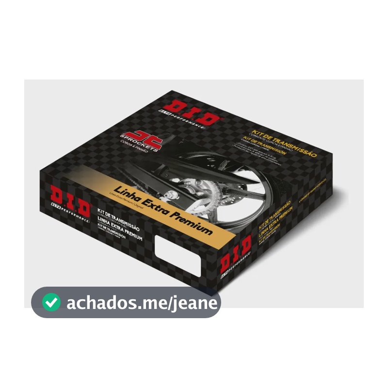 Kit Extra Premium Did 525vø-116l Cinza-escuro