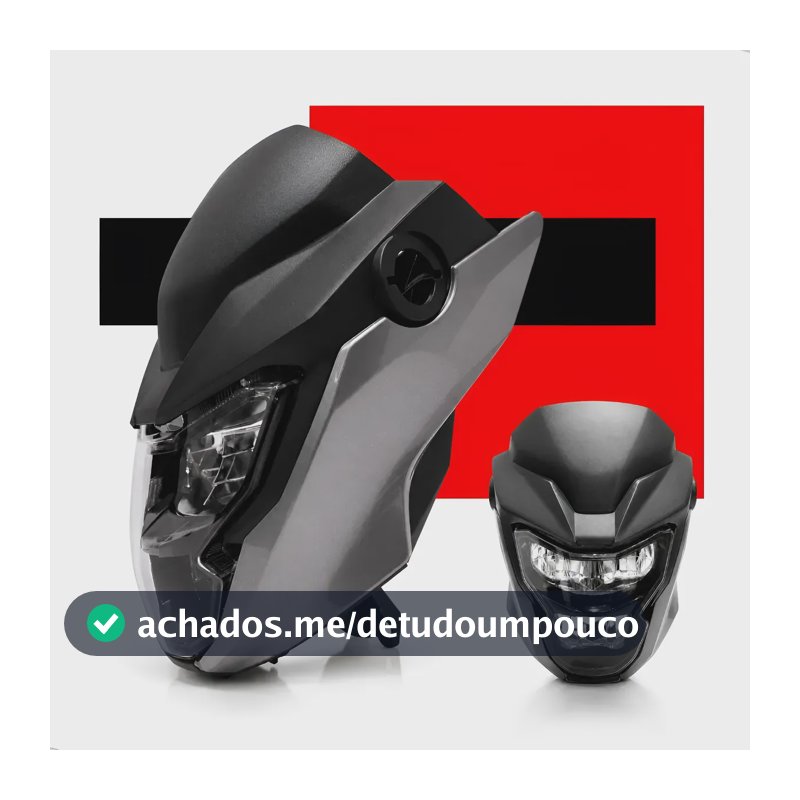 Frente Titan 2025 Completa Cg Titan 160 Adaptada 2014 A 2024 Prata Iron Metálico