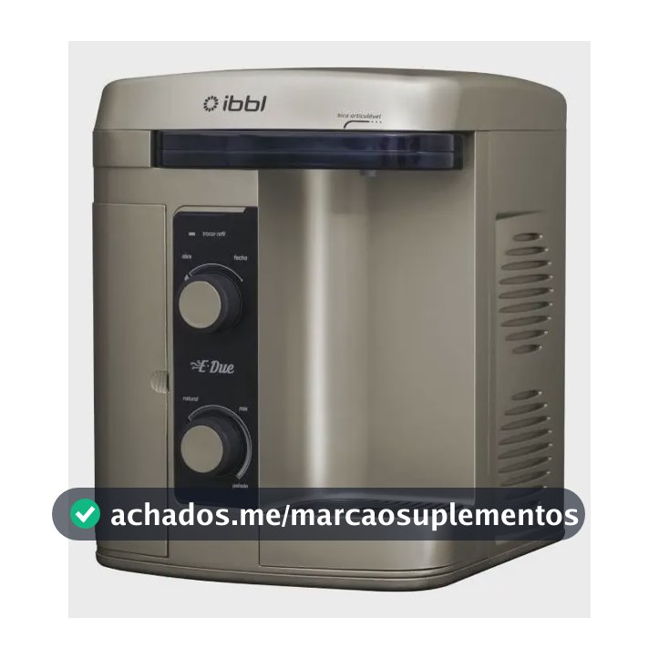 Purificador De Água Ibbl E-due Prata 79073001