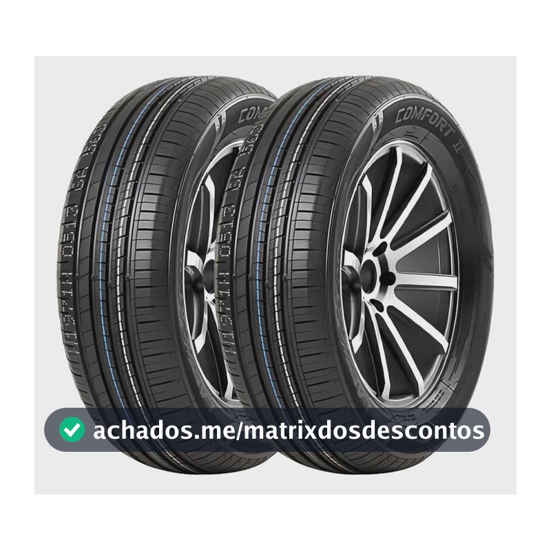 Kit 2 Pneus Lanvigator Comfort Ii 175/75r14 Aro 14 86t T