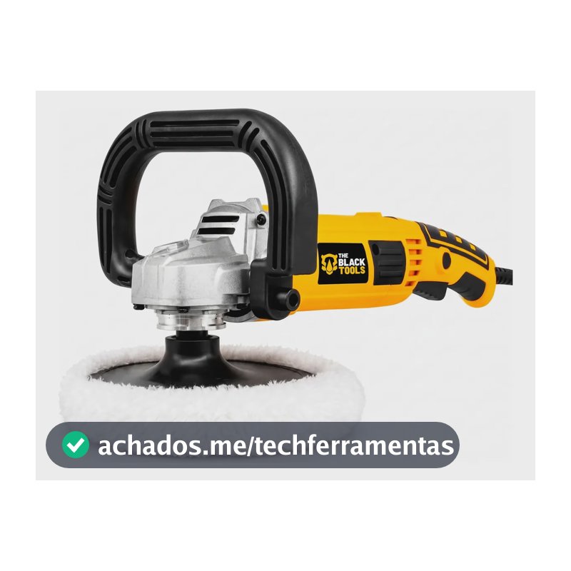Politriz Angular Automotiva 7" Polegadas 1200w Profissional Bpa1200 The Black Tools