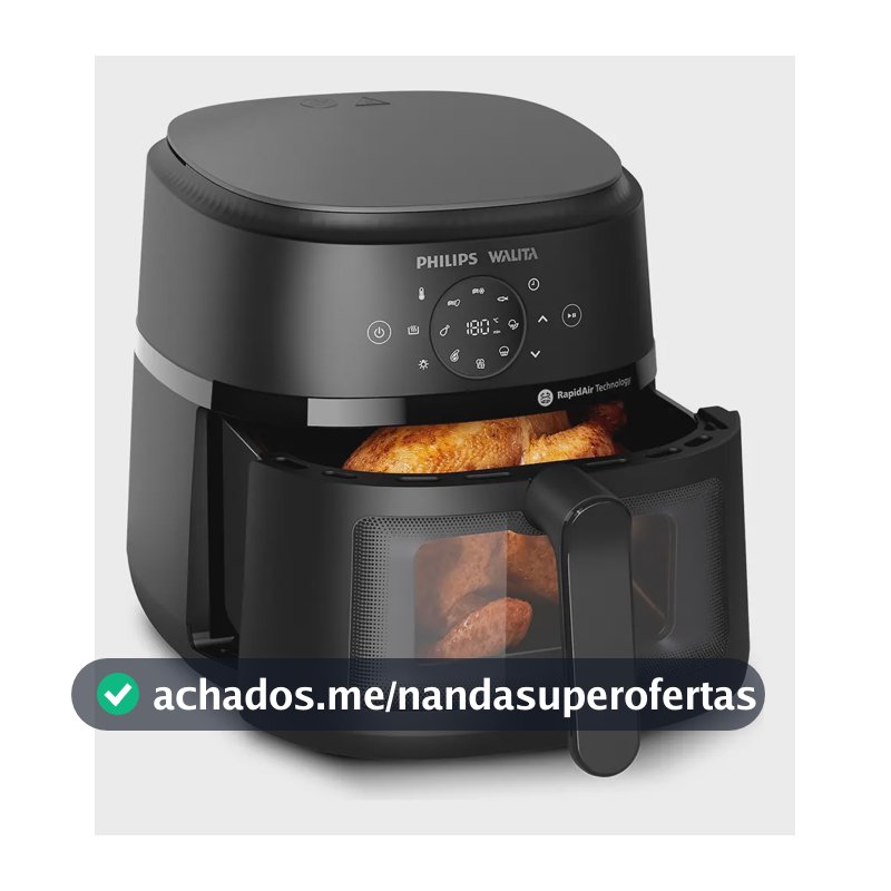 Fritadeira Airfryer Digital Philips Walita NA230/00