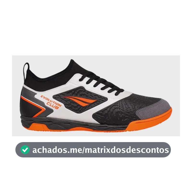 Tenis Futsal Adulto Penalty Evolution Club Locker Original Branco-coral 41 Br
