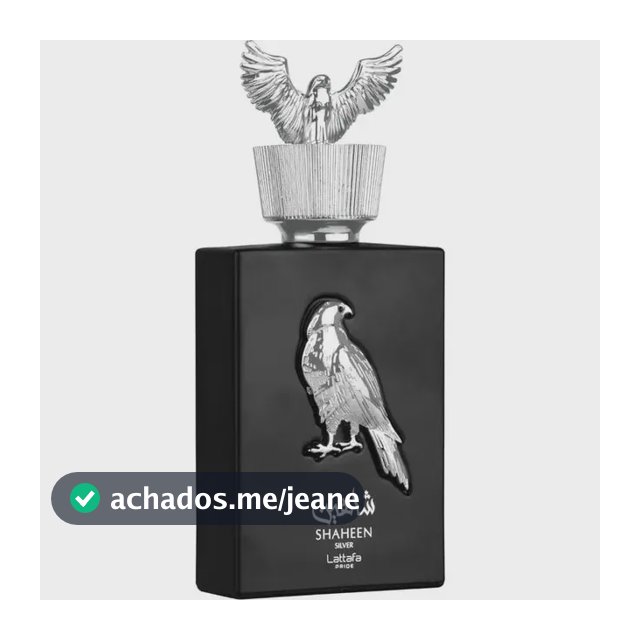 Perfume Shaheen Silver By Lattafa Pride Eau De Parfum 100 Ml Original