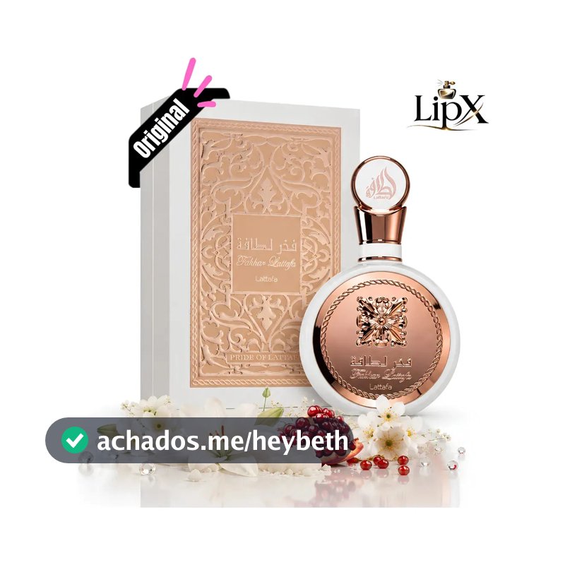 Perfume Árabe Feminino Fakhar Rose Lattafa Edp 100ml