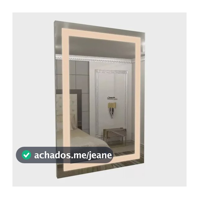 Espelho Grande 100x60 Com Iluminação Led Touch